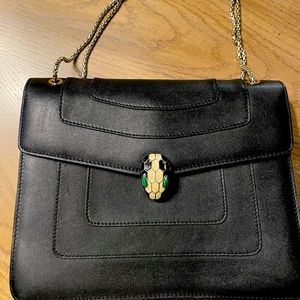 Bvlgari Serpenti Forever Calfskin Medium Handbag